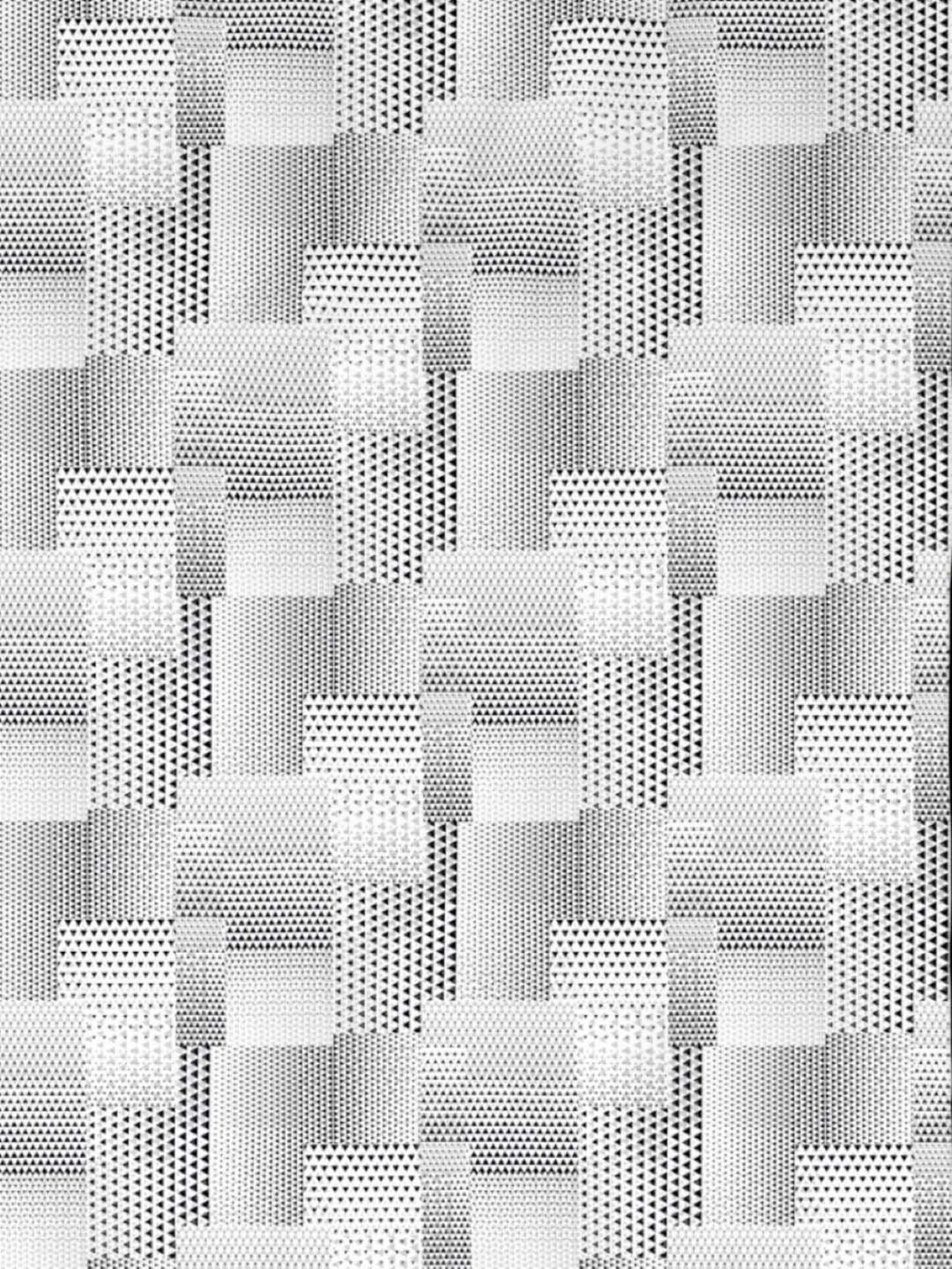 DDecor Geometric Grey 144 TC Cotton King Bedsheet with 2 Pillow covers