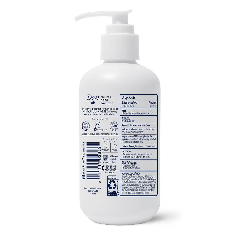 Dove Beauty Moisturizing Hand Sanitizer Lavender - 8 fl oz