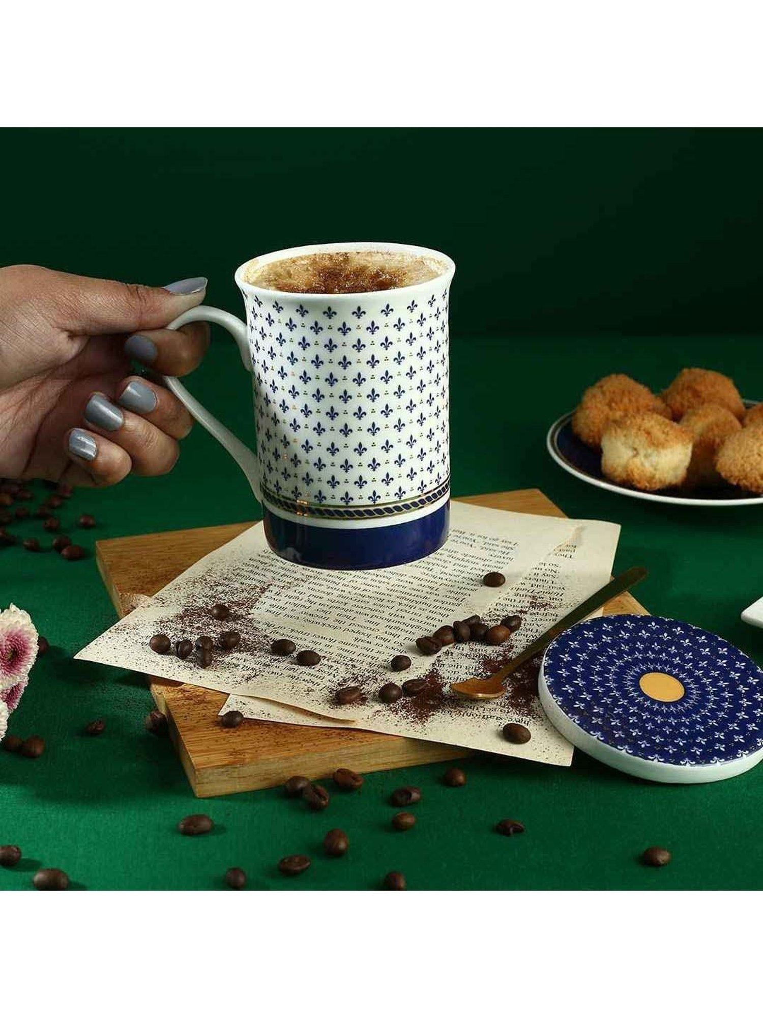 Wonderchef Sicilia Coffee Mug with Lid