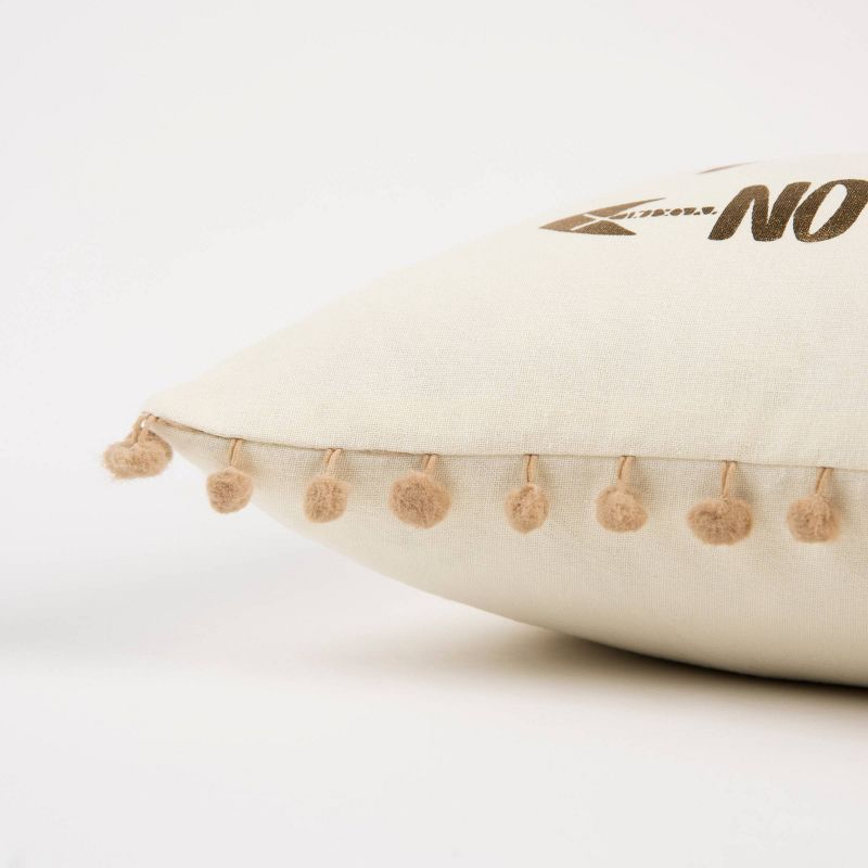 Simply Southern Word Throw Pillow Gold - Rizzy Home