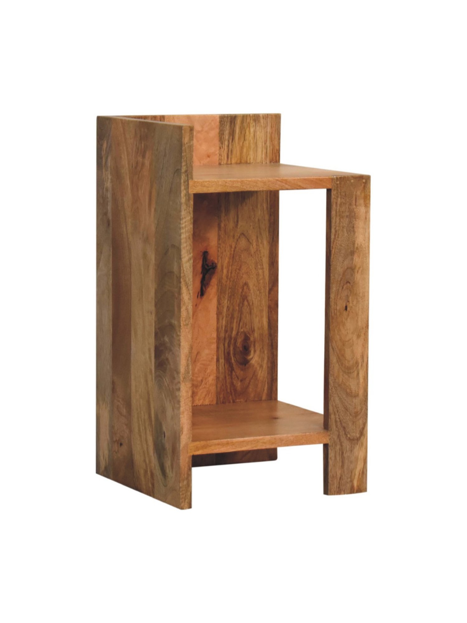 Sleepyhead Ally Teak Brown Sheesham Wood Bedside Table