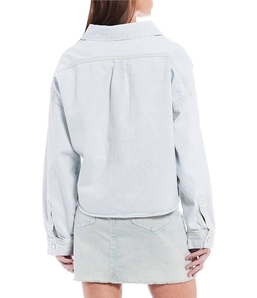 GB Button Front Denim Shirt