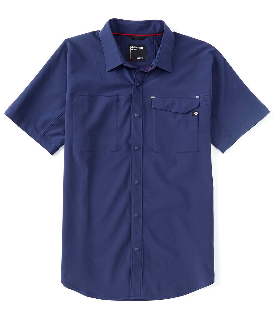 Marmot Northgate Peak Solid Stretch Short-Sleeve Woven Shirt