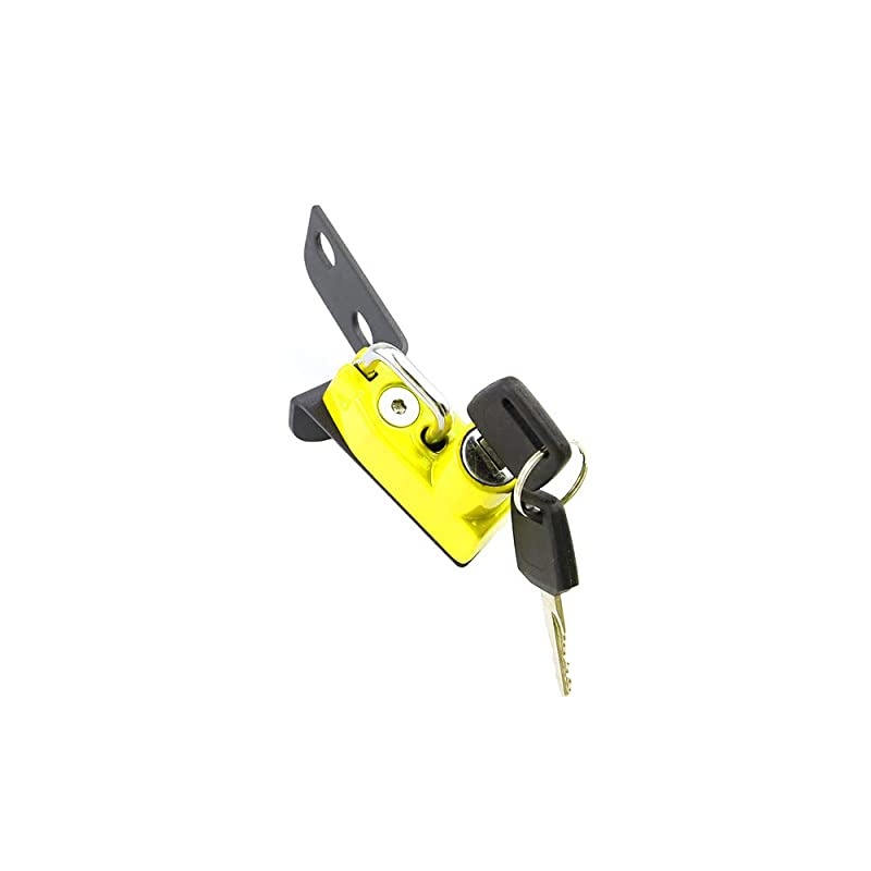Helmet Lock Anti-Theft Helmet Security Lock Compatible with 125 2012-2016 200 2013-2016 390 2014-2016 250 2015-2016-Yellow