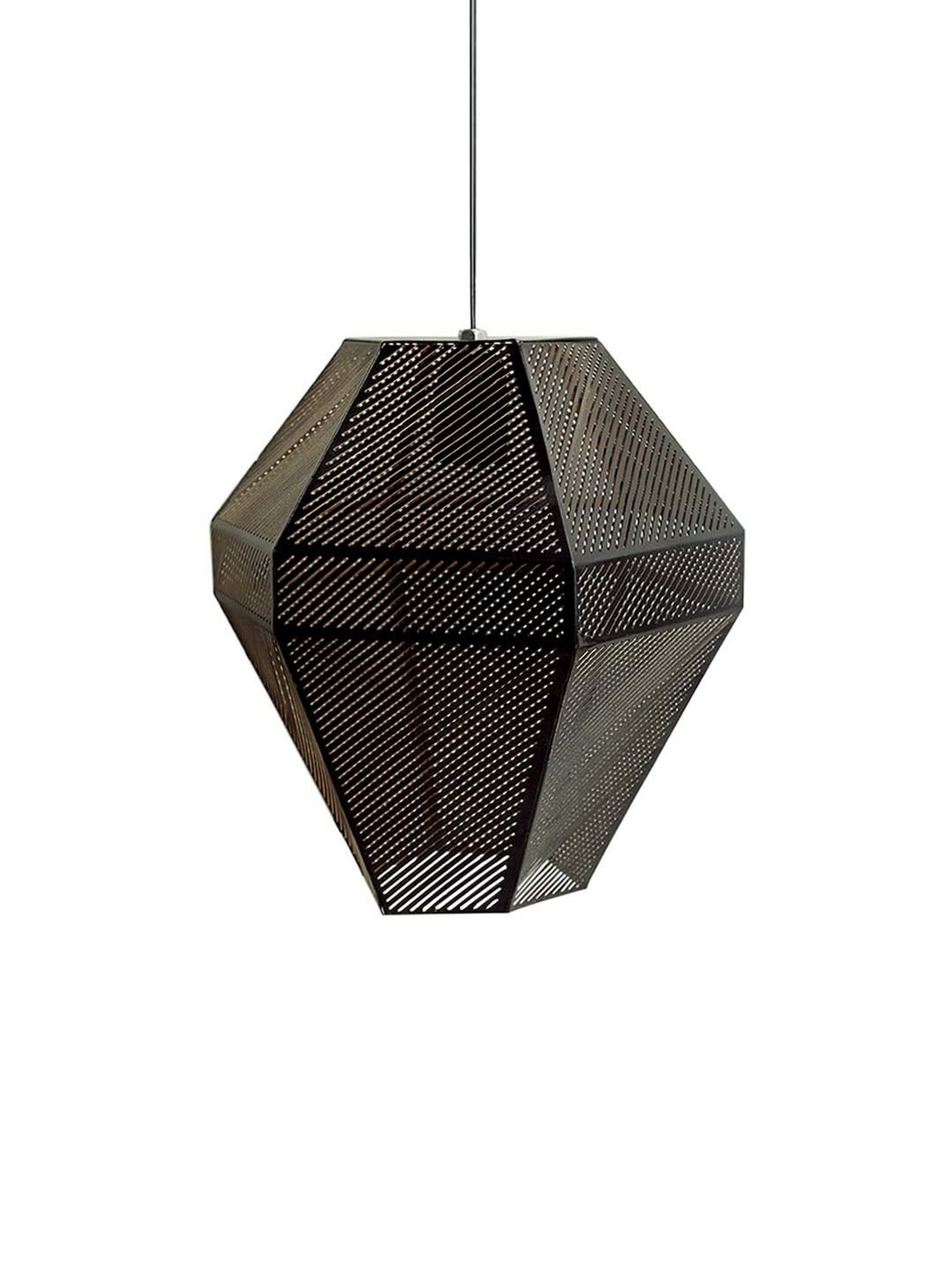 Fos Lighting 'Dish' Antique Gold & White Brass 5-In-1 Hanging Light