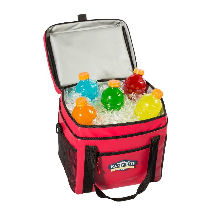 Kamp-Rite Hard Sided 24qt Cooler - Red
