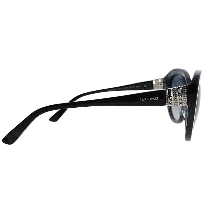 swarovski  55B Womens Cat-Eye Sunglasses Colored Havana 58mm