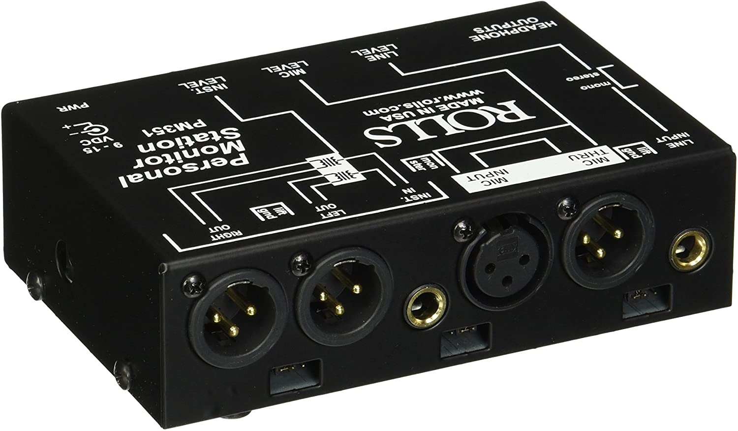 ROLLS PM351 Personal Monitor System