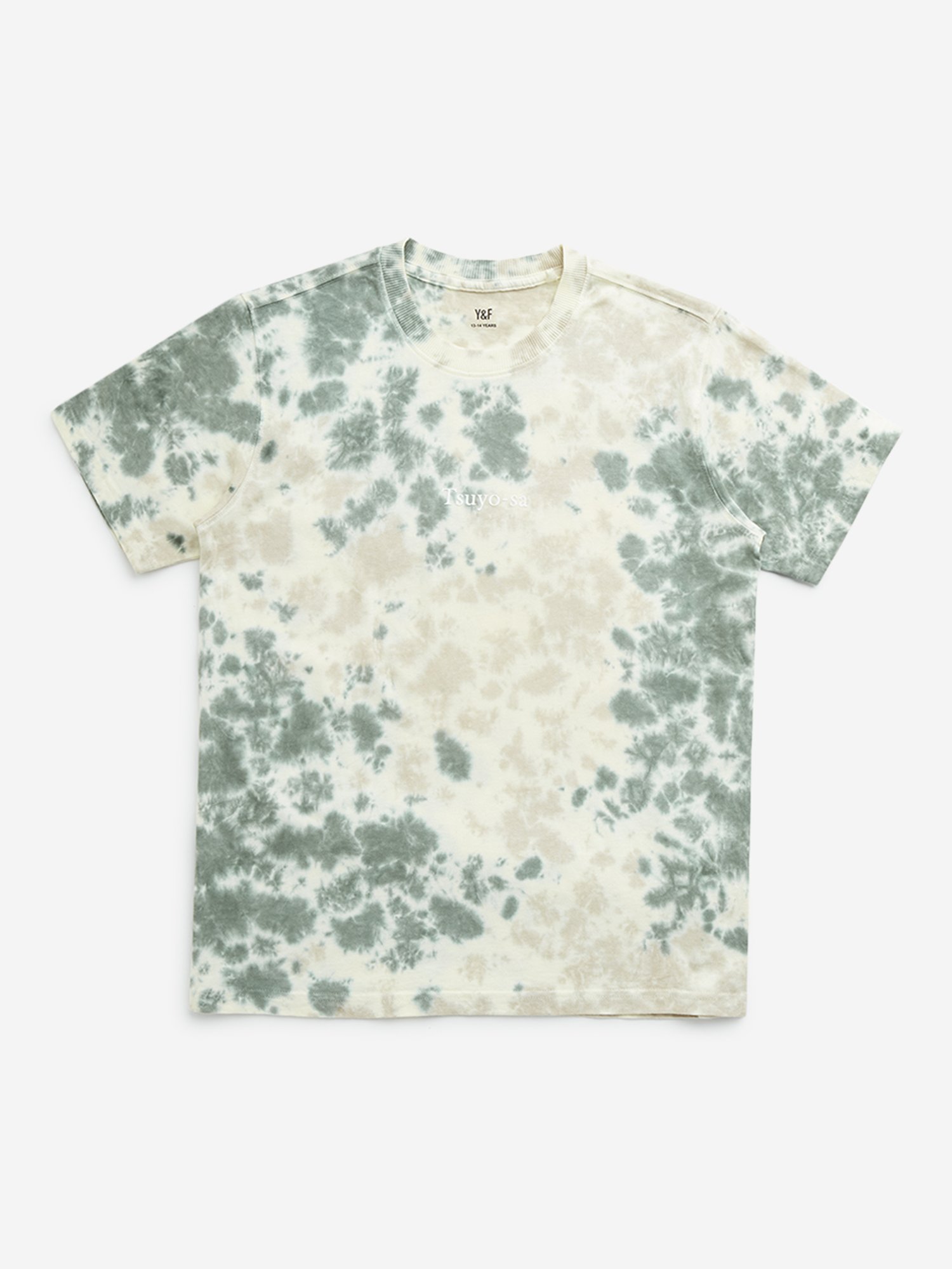 Y&F Kids by Westside Sage Tie-Dye Printed Cotton T-Shirt