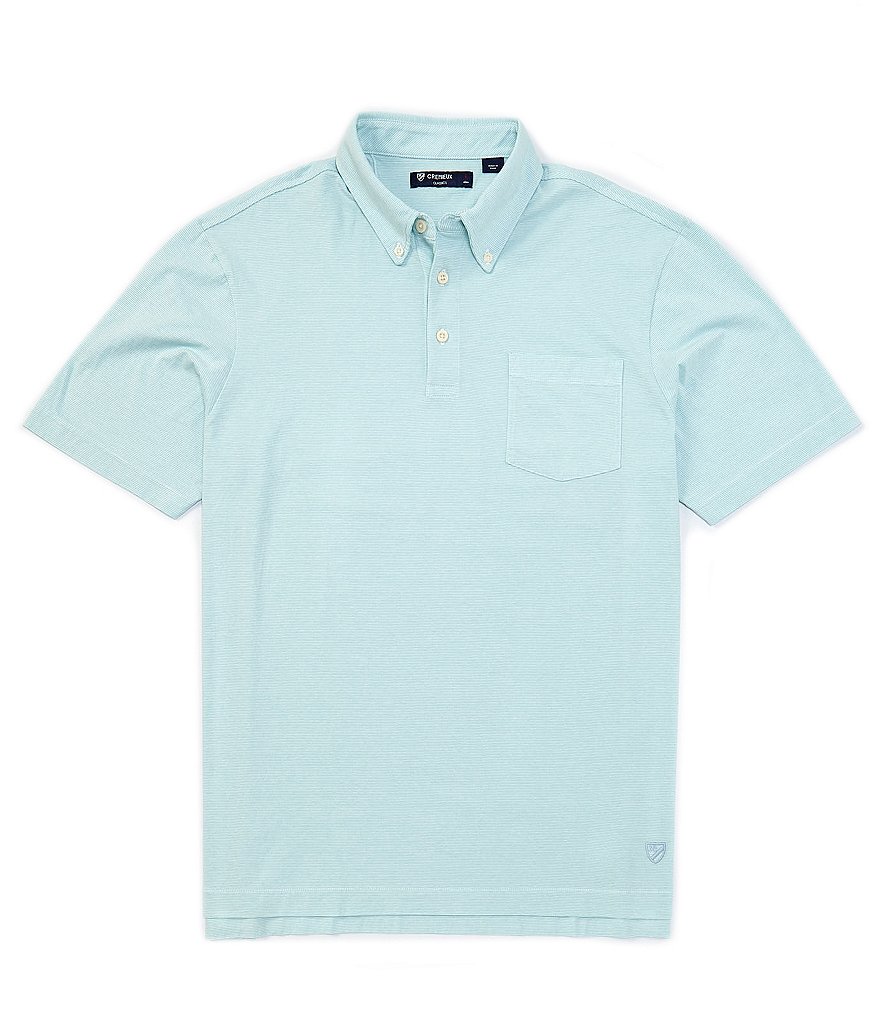 Polo Ralph Lauren Classic-Fit Multi-Color Stripe Mesh Short-Sleeve Polo Shirt