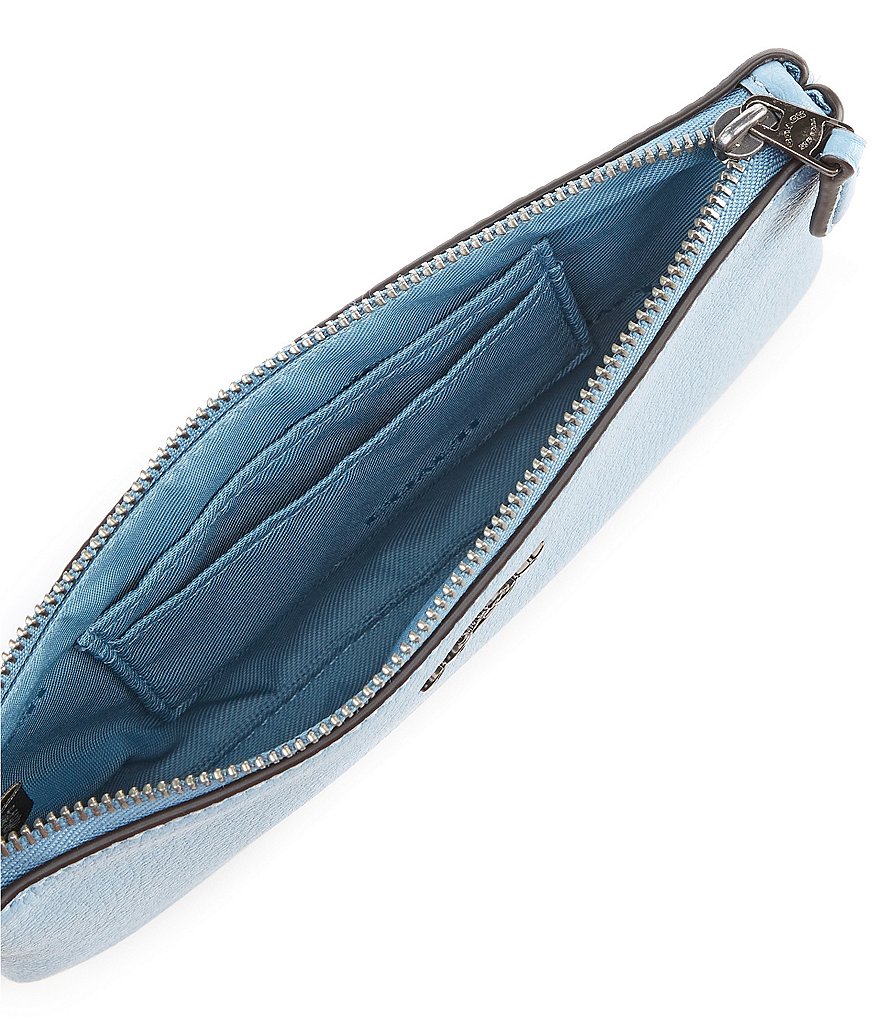 HOBO Link Leather Zip Wristlet