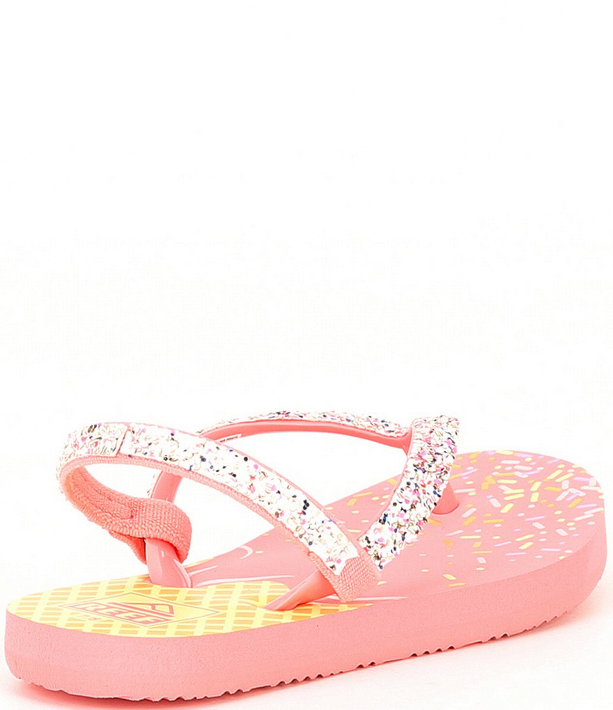 Reef Girls' Little Stargazer Flip Flops (Toddler)