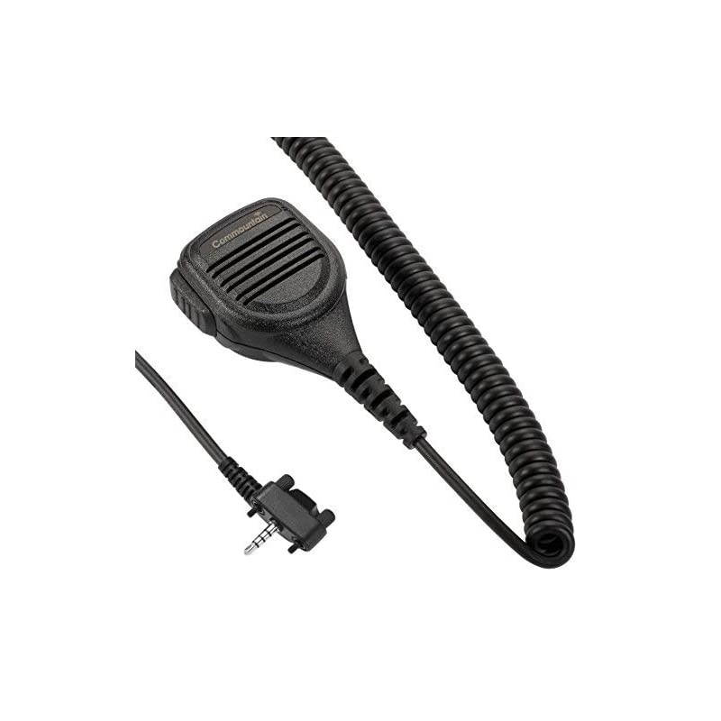 Mic with Reinforced Cable for Motorola Vertex Radios VX210 VX410 VX231 VX261 VX264 VX351 VX354 VX451 VX454 VX459 EVX531 EVX534 539 35mm Audio Jack Heavy Duty Shoulder Microphone