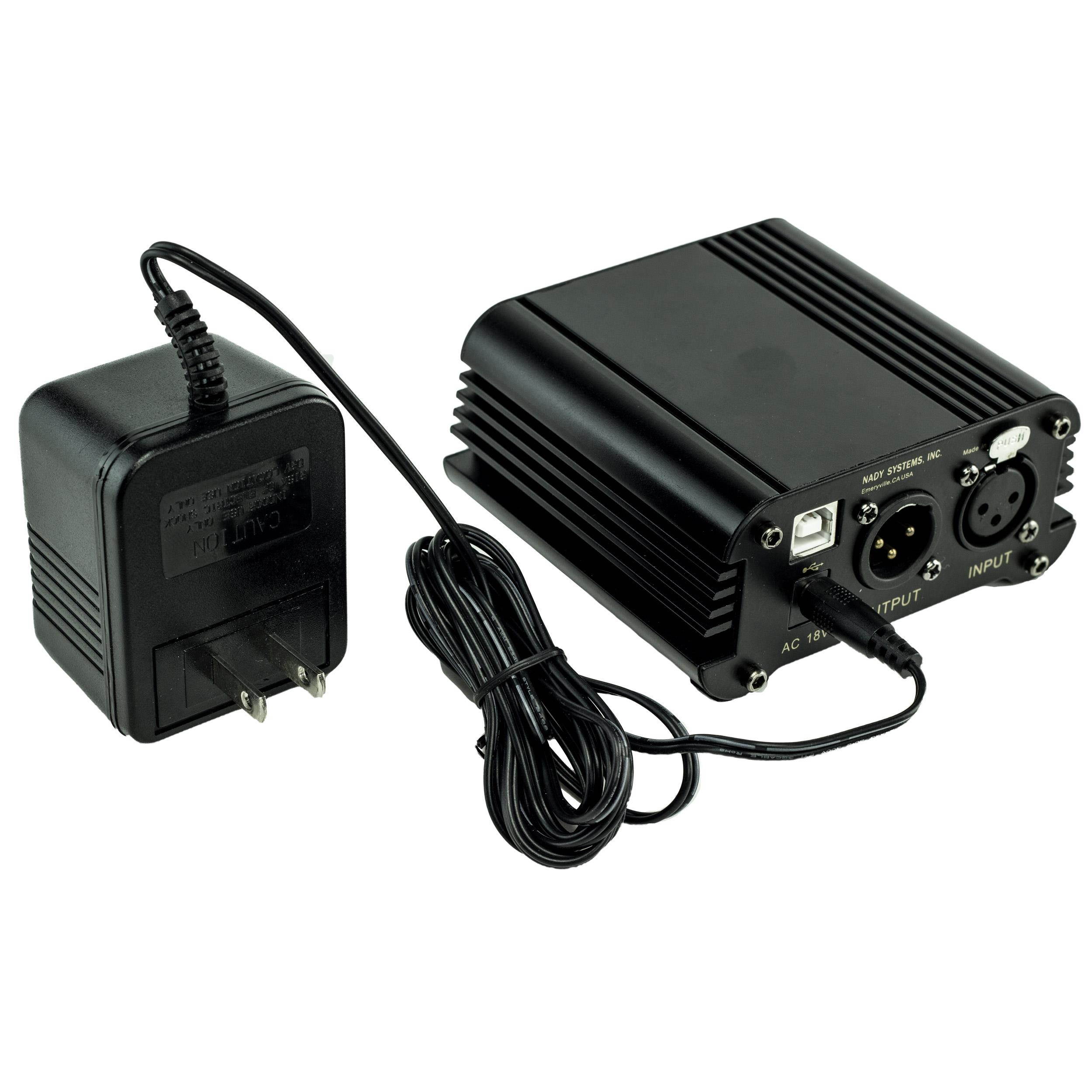 Nady SMPS-USB Phantom Power Supply and USB Audio Interface