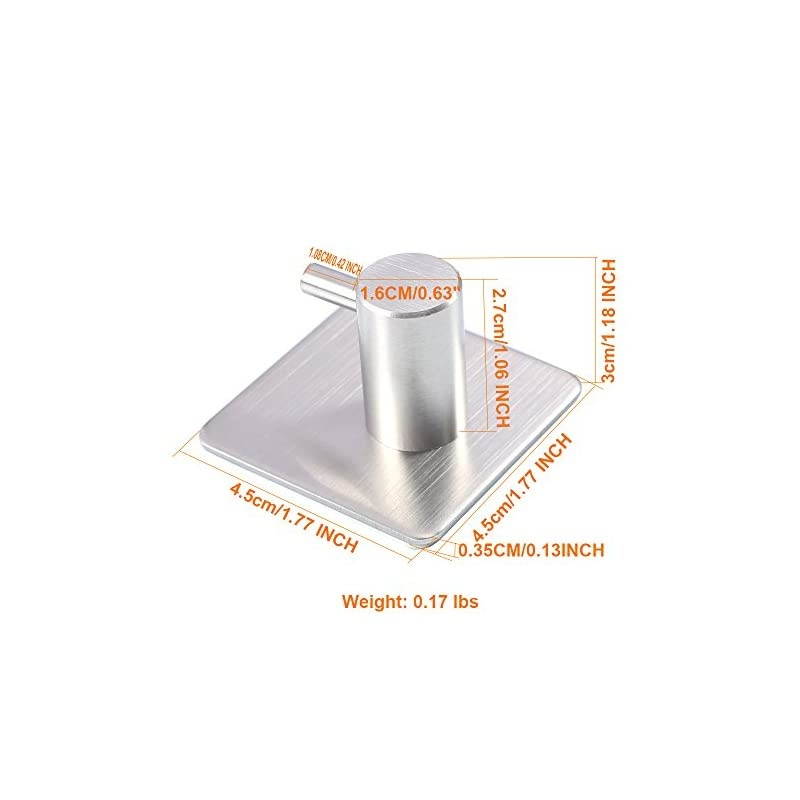 Small Wire Hooks Mega Pack, White, 28-Hooks, 32-Strips, Organize Damage-Free