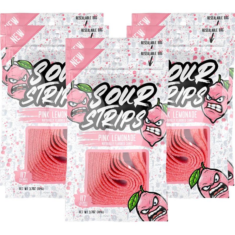Sour Strips Pink Lemonade - 3.7oz