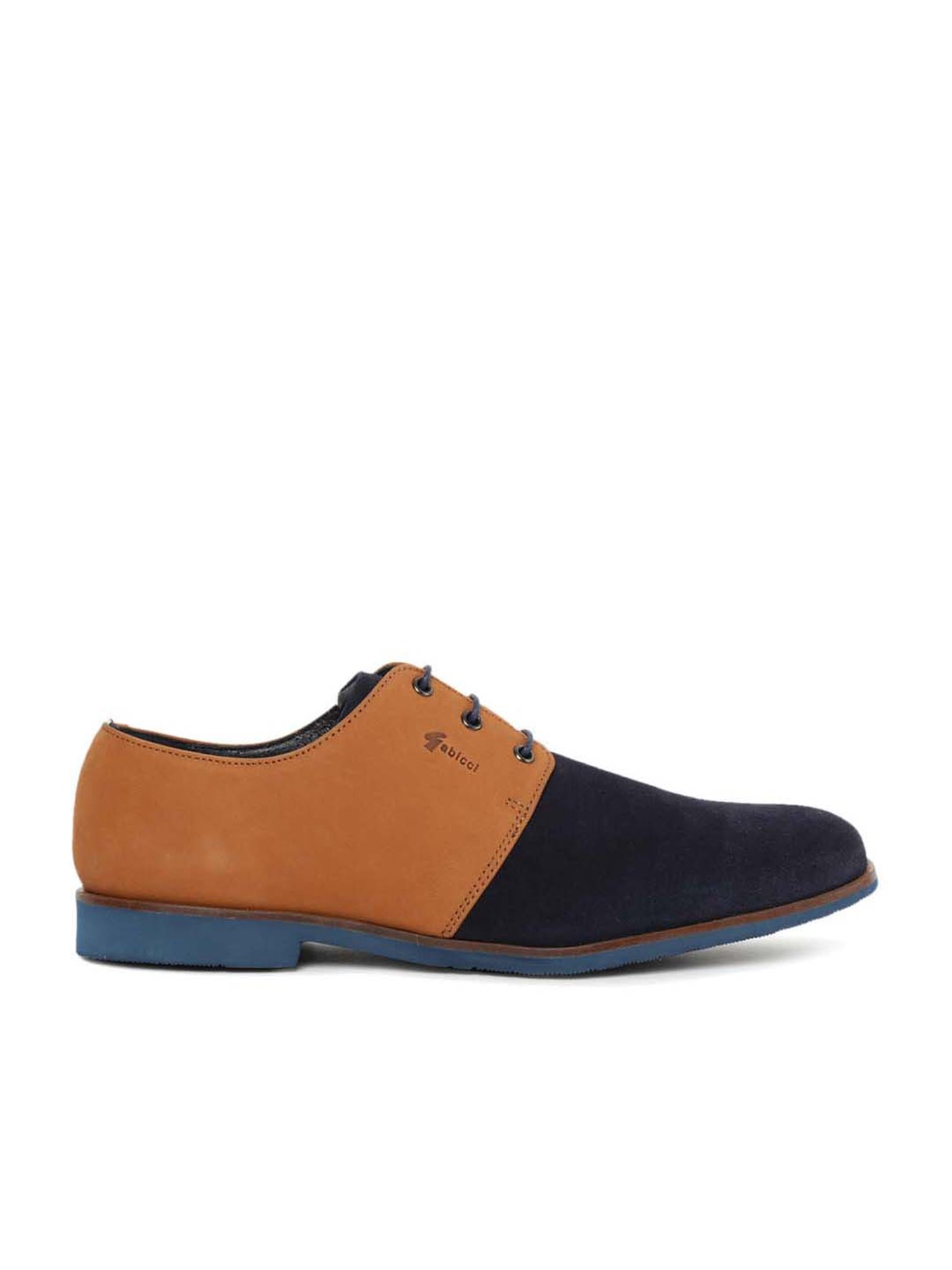 Gabicci Men's True Navy Derby Shoes