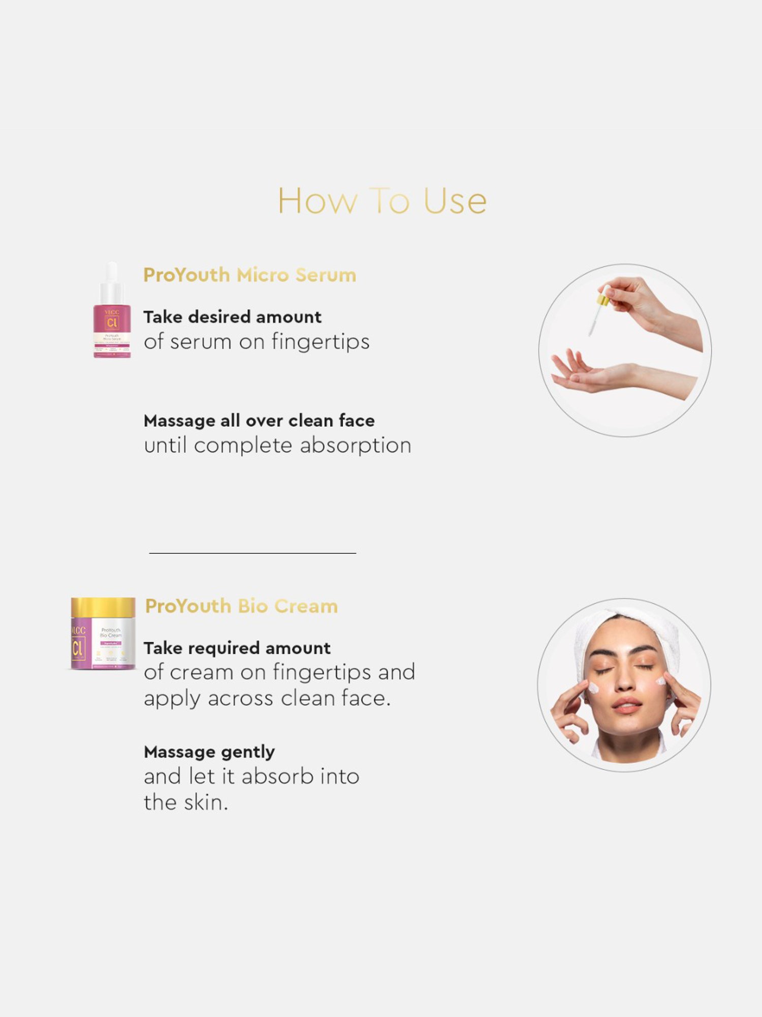 VLCC Clinic ProYouth Micro Serum & Bio Cream Combo