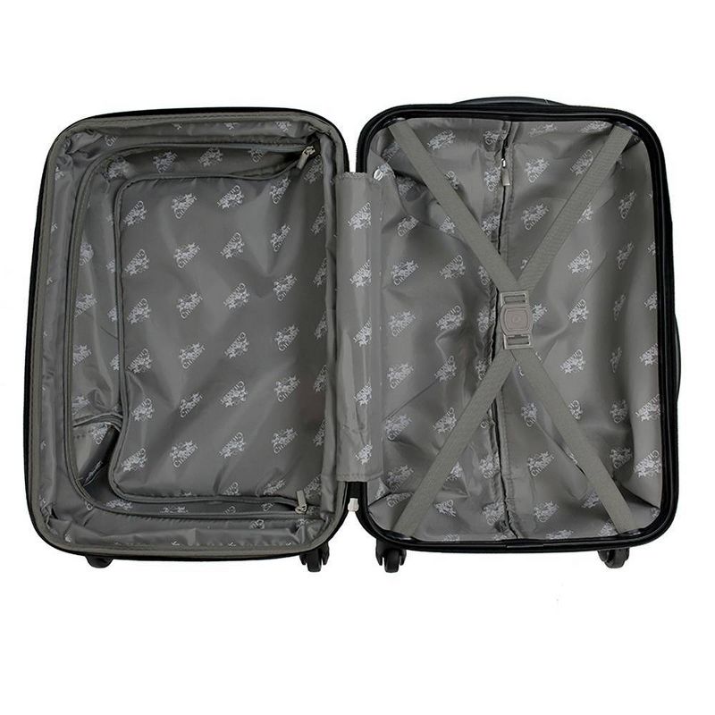 Chariot Travelware Naples 3pc Luggage Set - Black