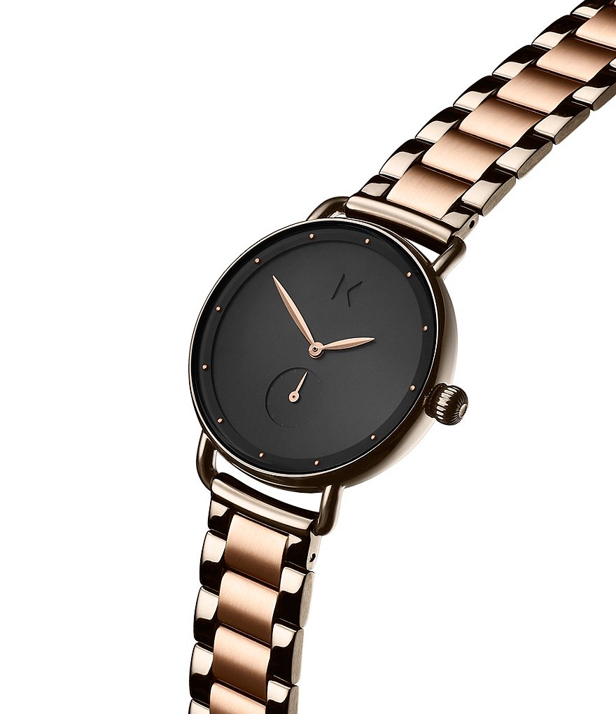 MVMT Bloom Two Tone Gunmetal Bracelet Watch