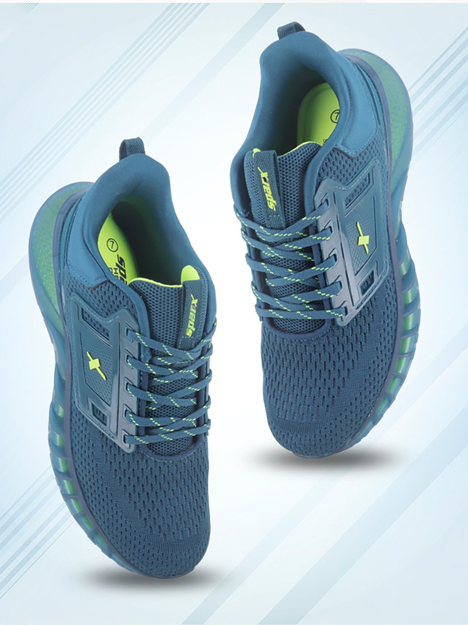 Sparx Men's SM 796 Teal Blue Running Shoes