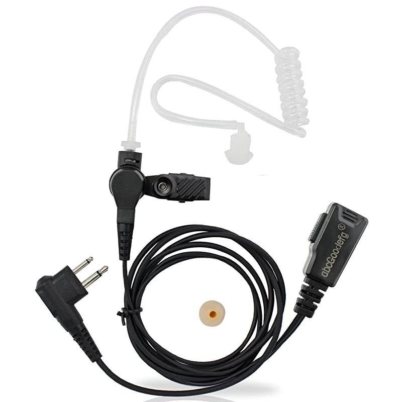 FBI Style Surveillance Covert Headset Earpiece Mic for HYT Hytera Radios Motorola radioa CLS1110 CLS1410 CLS1413 CLS1450 CLS1450C CP200 CP200D XLS PR400 EP450 GTX GP300 P1225 CP185 P110