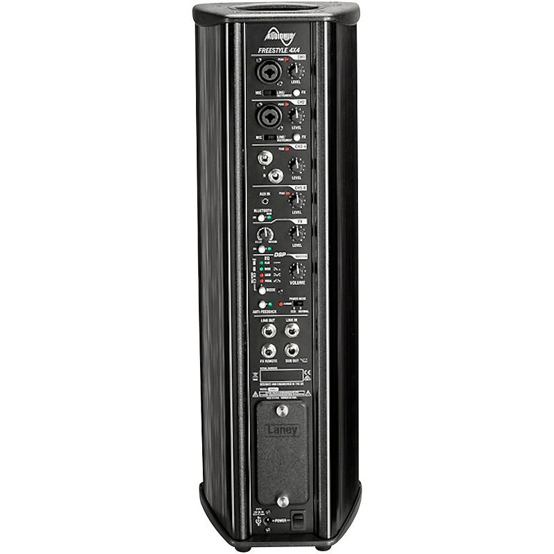 Laney AH4X4 Portable Battery-Powered PA Speaker with Bluetooth Black