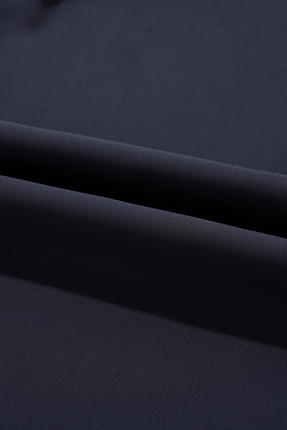 Dirty blue Dual Buttoned High Waist Pleated Wide Leg Pants