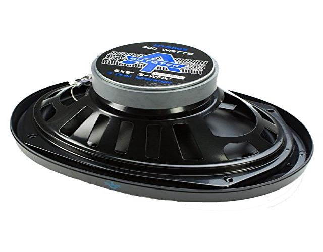 autotek ats693 ats 3way full range speaker, 6 x 9inch, set of 2