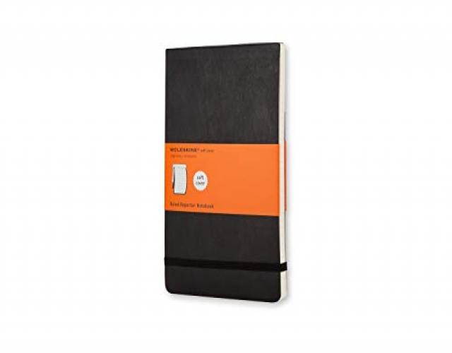 Moleskine Classic Notebook, Soft Cover, Pocket (3.5" x 5.5") Ruled/Lined, Black, 192 Pages