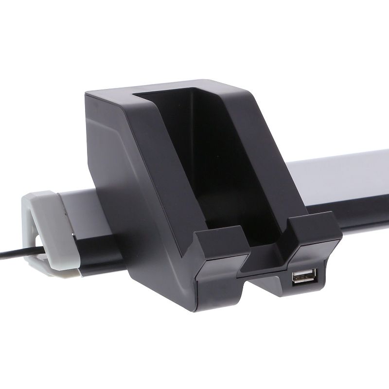 Bostitch Konnect Plastic Phone Dock with USB Port 3" W Black (KT-PHONE-BLK) 24340006