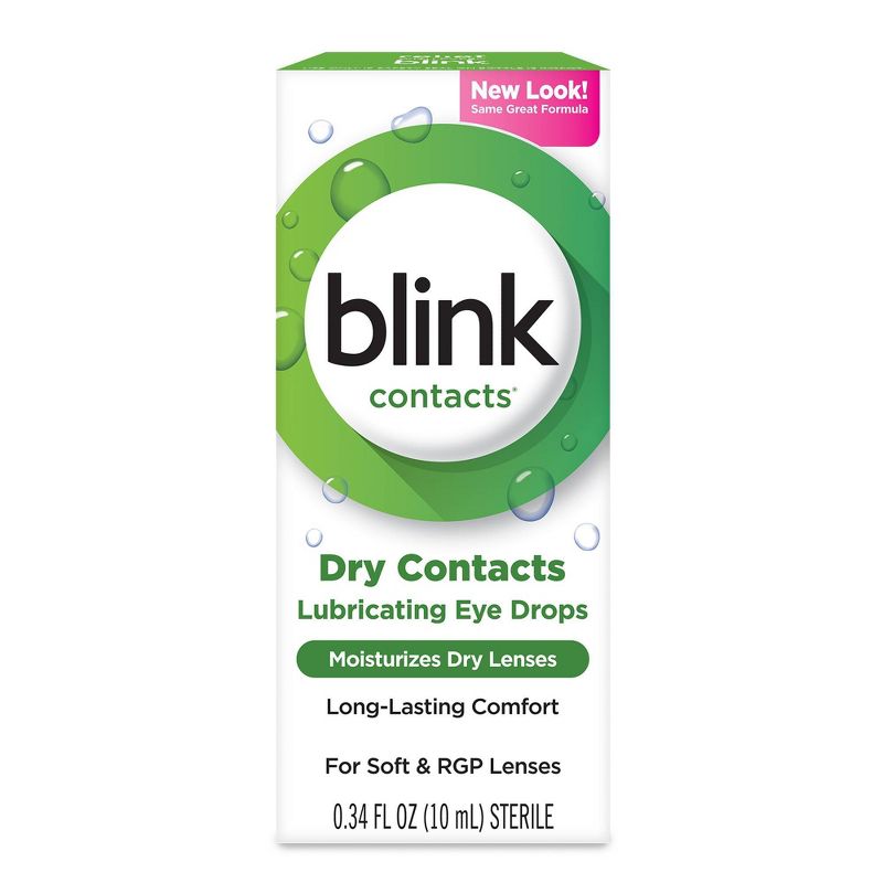 Blink Eye Drops for Contact Lenses - 0.34 fl oz