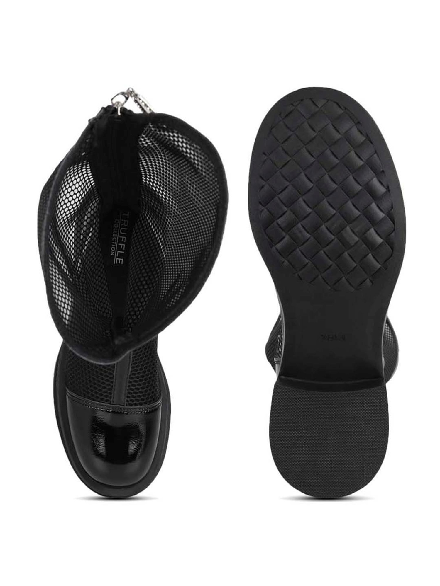 Truffle Collection Women's Black Casual Booties