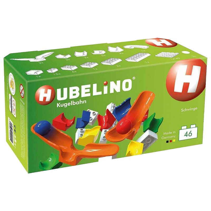 Hubelino Marble Run - 44-Piece Cradle Chute Expansion Set