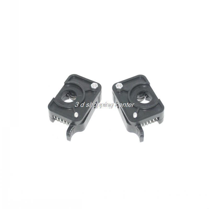 2pcs/set MK9/MK8 extruder 1.75mm filament wire feed device kits (left and right side) with motor for Makerbot 3D dual extrusion