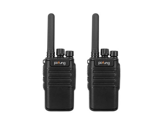Walkie-Talkie USB 2pcs F8 2W 1500mAh 16-Channel Black Detachable Panel Fixed Antenna USB Integrated Charger Adult Analog Walkie-Talkie,WT02