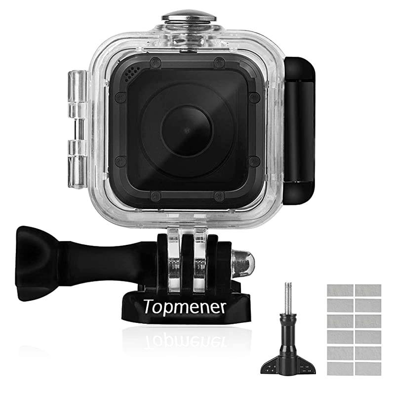 Waterproof Case for GoPro Hero 5 SessionHero SessionHero 4 Session HD Dive Case Underwater Protective Shell Antiscratch Action Camera Accessories with Antifog Inserts and Thumbscrew 45m