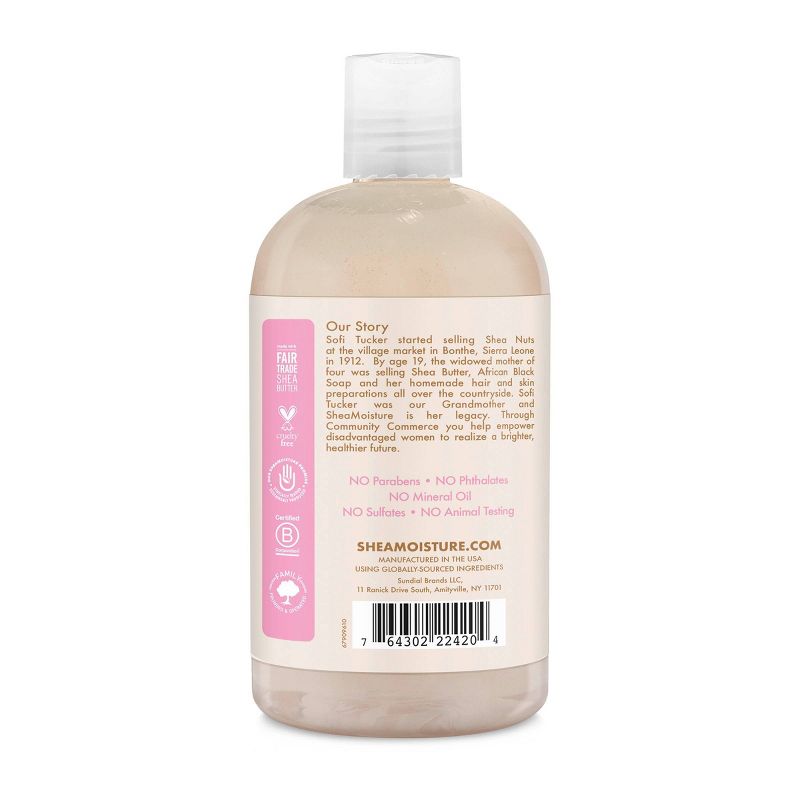 SheaMoisture Unscented Baby Wash & Shampoo with Oat Milk & Rice Water - 13 fl oz