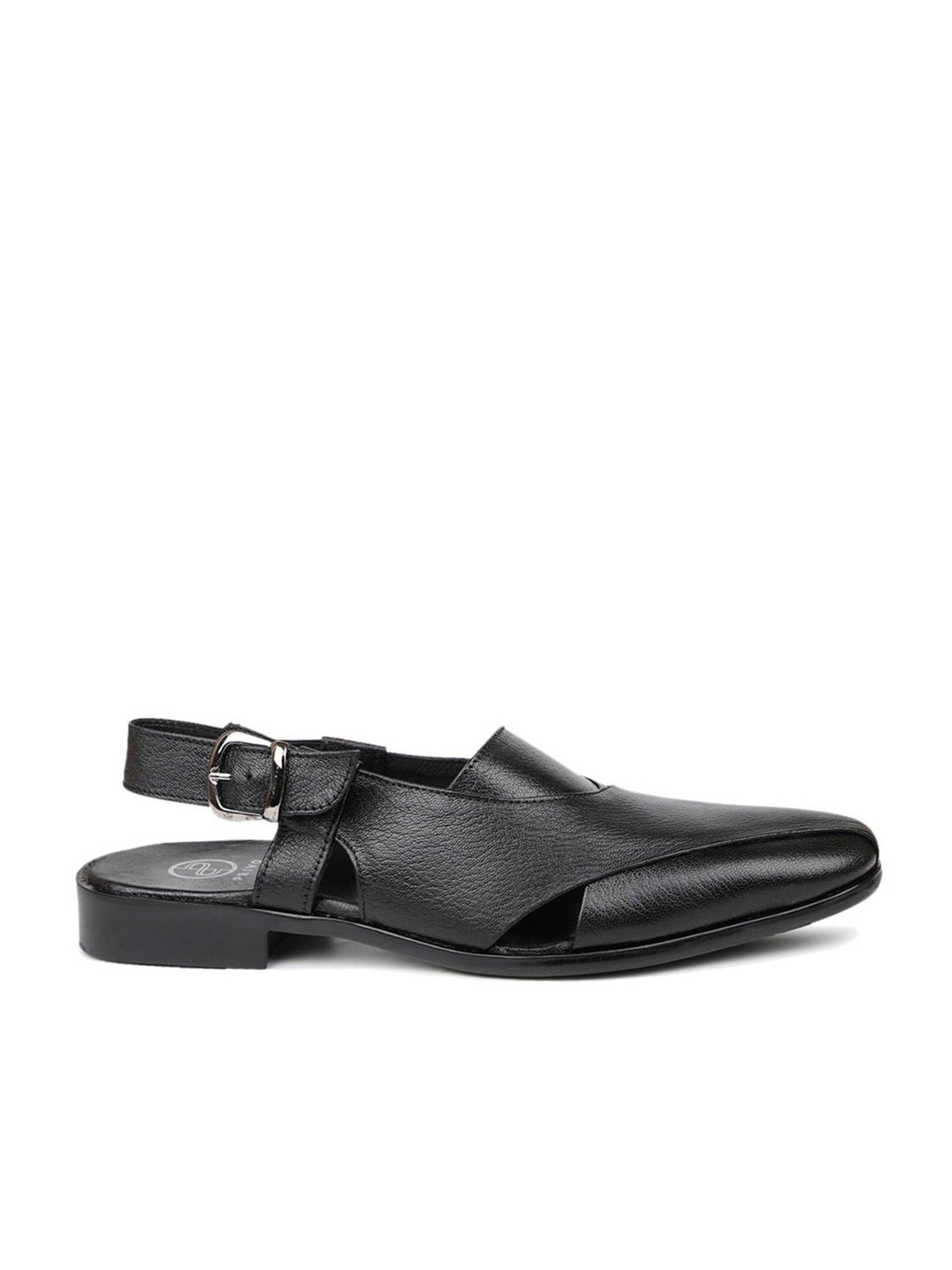 Privo by Inc.5 Men's Black Back Strap Sandals