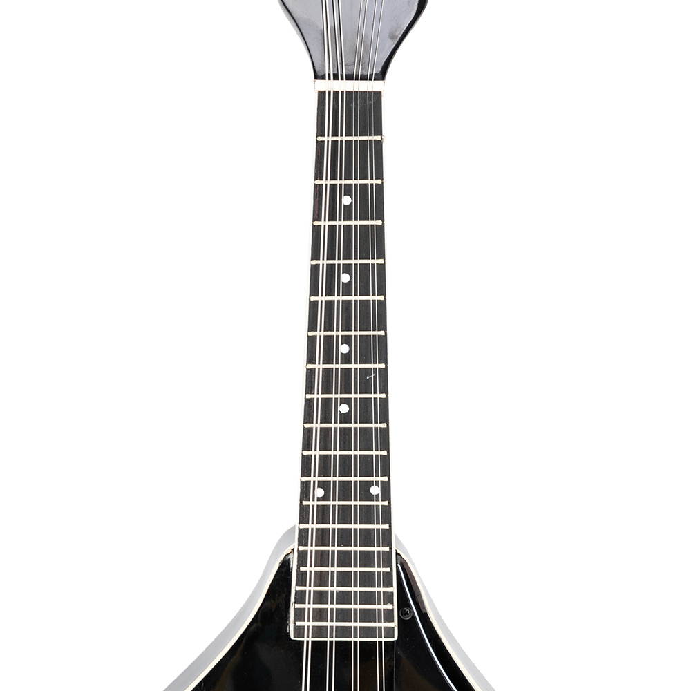 Glarry A-Style Elegant Maple Wood Mandolin Black