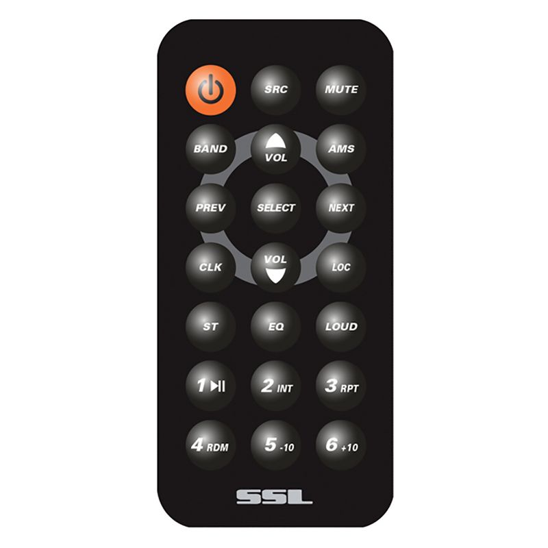 Soundstorm Powerful Single DIN Hands Free Bluetooth Vehicle Radio Stereo System w/ remote (2 Pack)