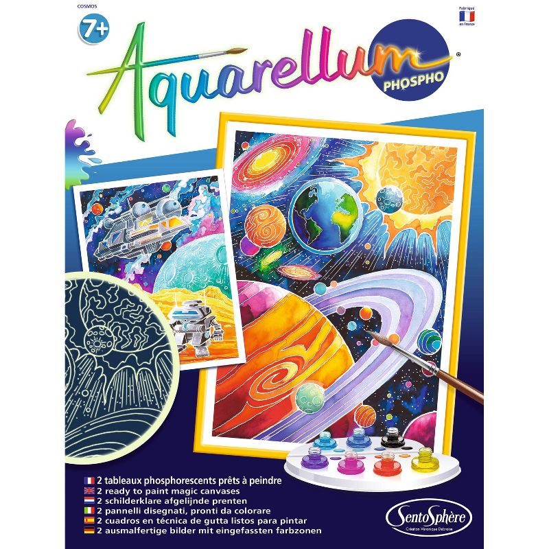 12pc Aquarellum Phospho Cosmos Painting Kit - SentoSphere USA