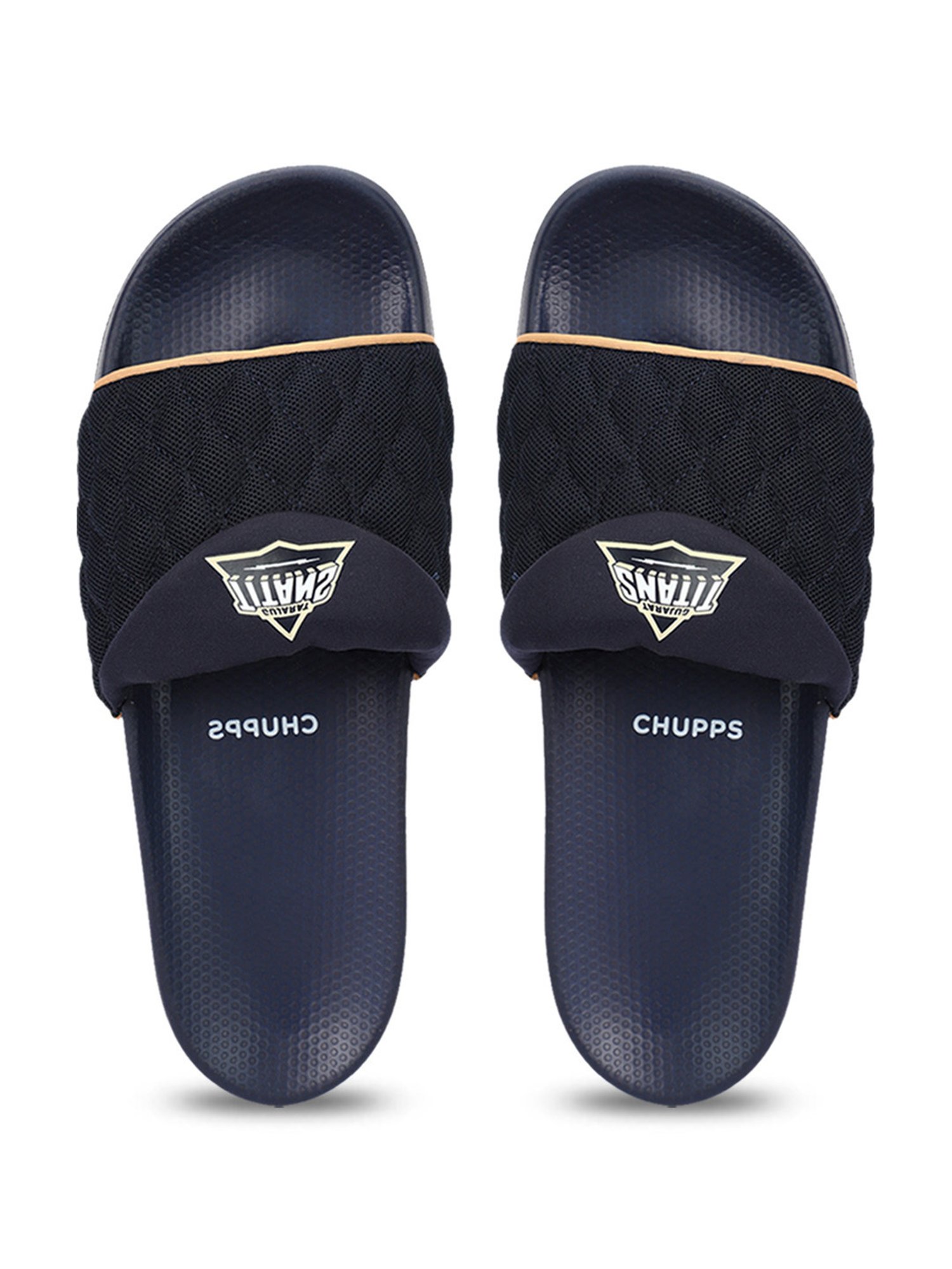 Chupps Men's Gujarat Titans Navy Slides