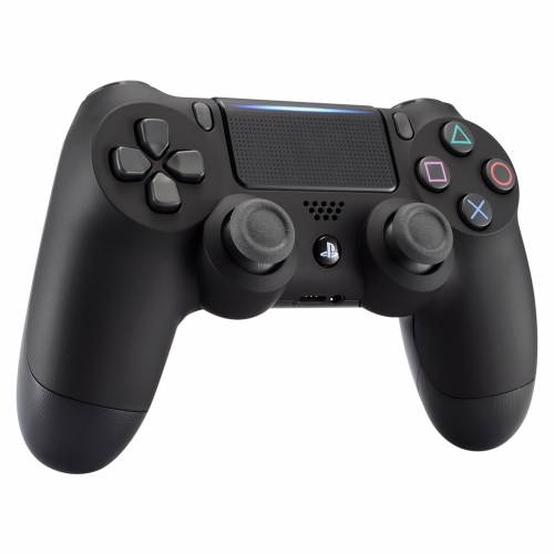 "Soft Touch Black" Ps4 PRO Custom UN-MODDED Controller Exclusive Unique Design CUH-ZCT2