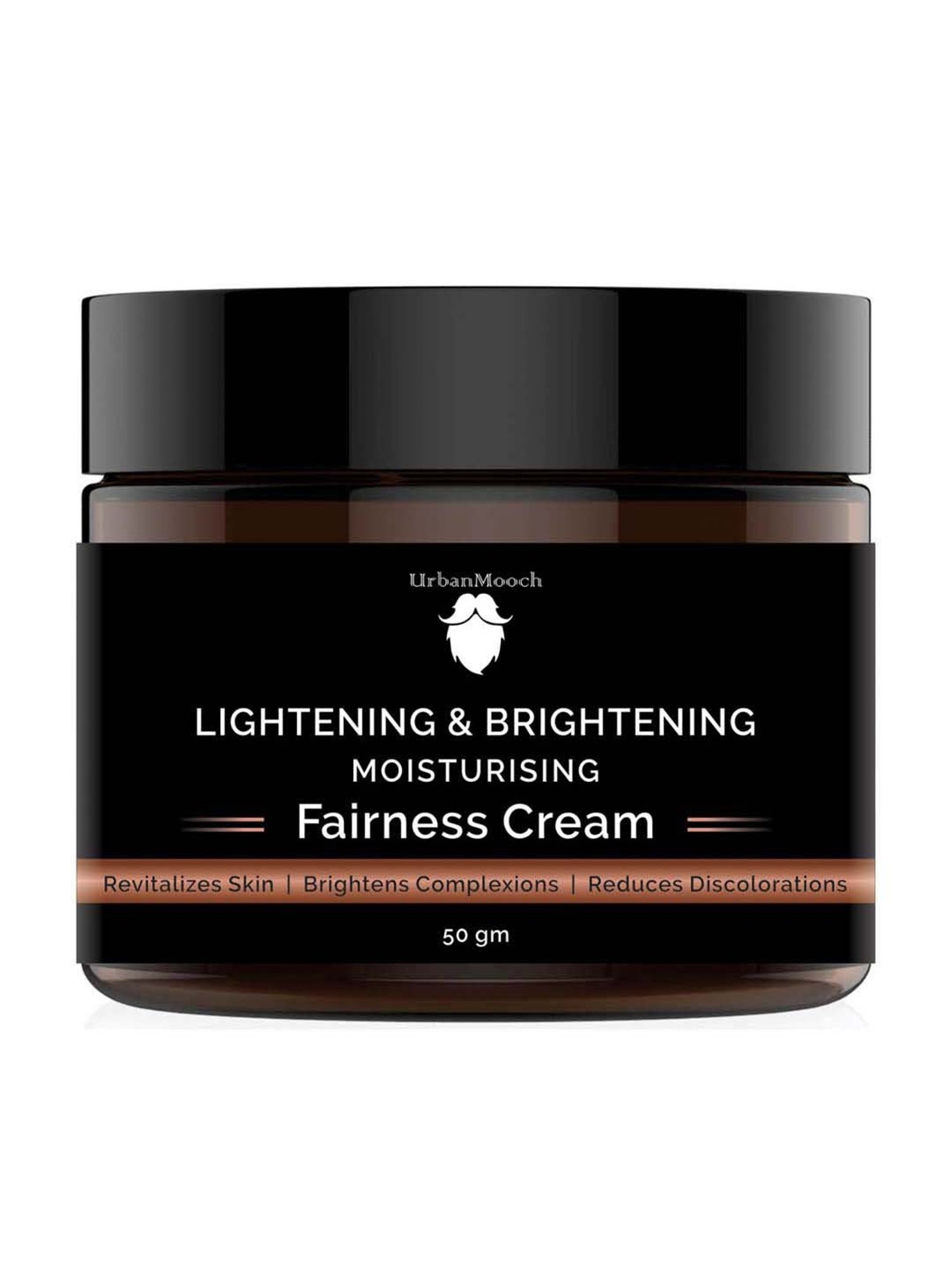 UrbanMooch Lightening & Brightening Moisturizing Fairness Cream - 50 gm
