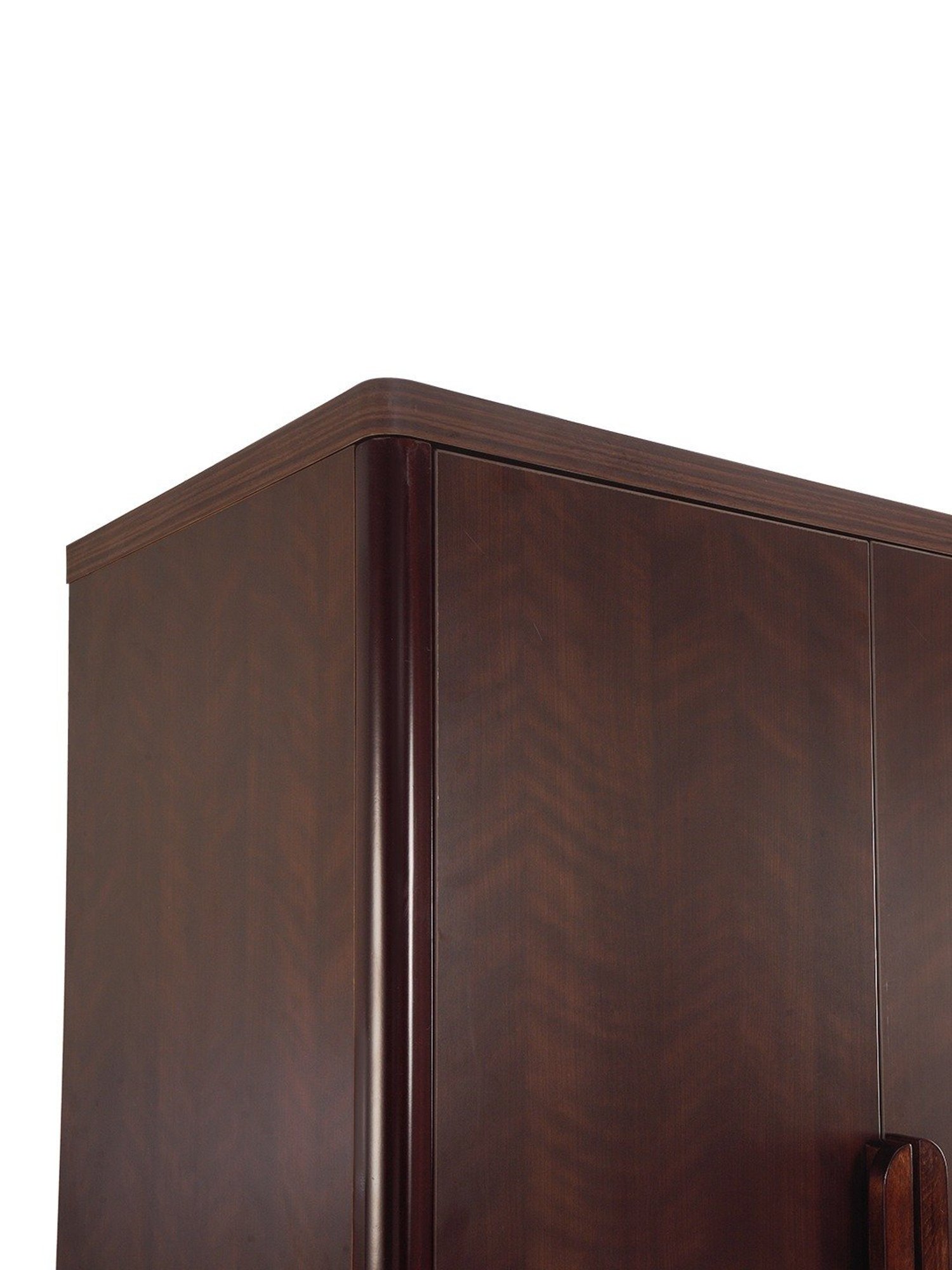 Godrej Interio Ewa Brown Engineered Wood 4 Door Wardrobe
