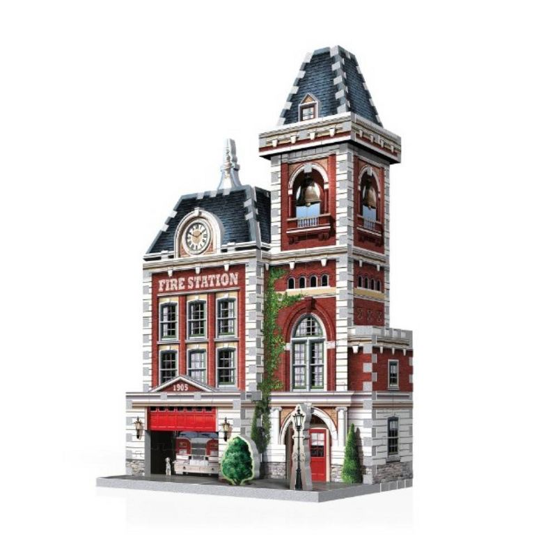 Wrebbit Urbania Fire Station 3D Puzzle 285pc