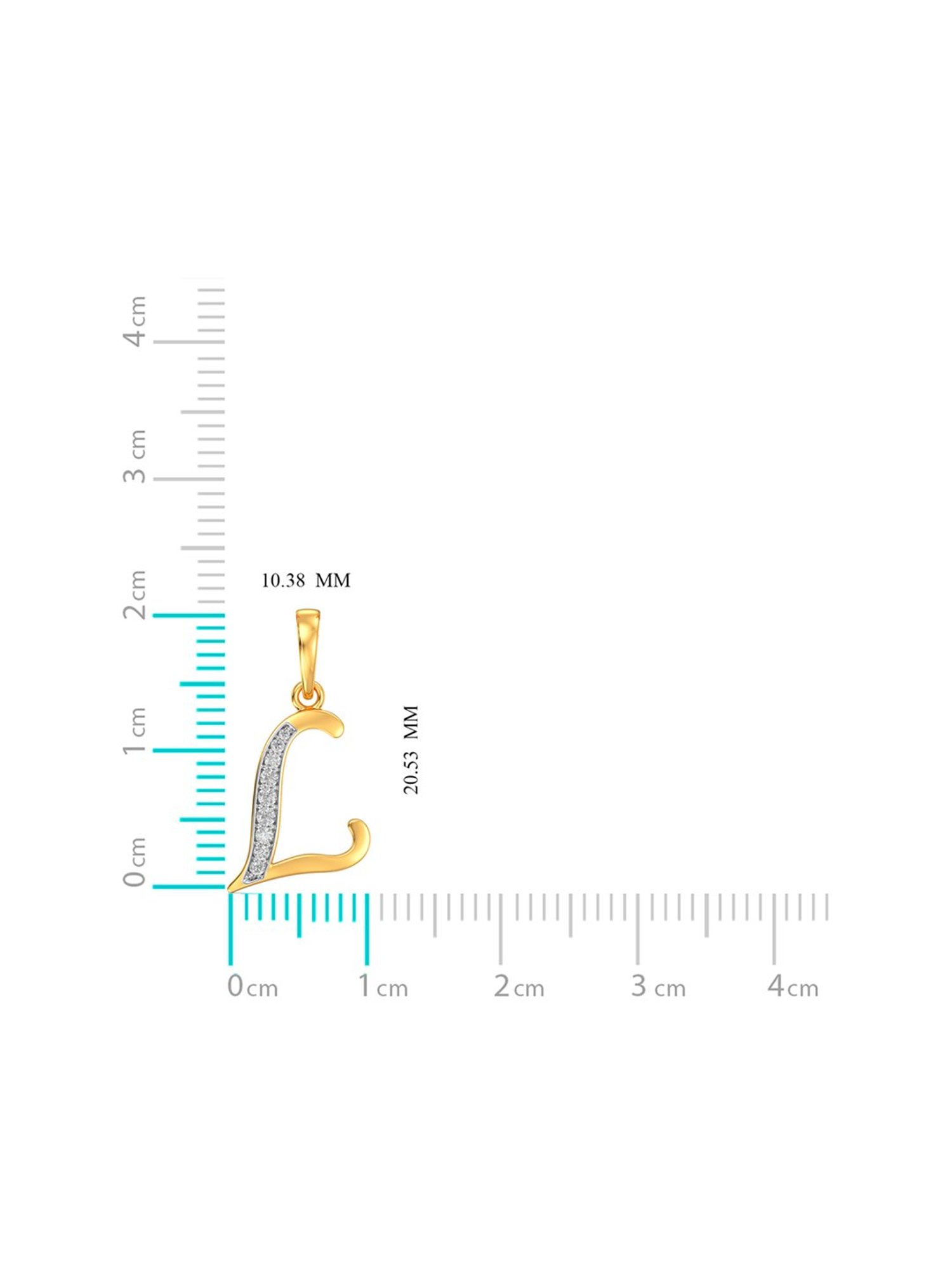 Mia by Tanishq Dual Radiance 18k Gold & Diamond Pendant with Chain