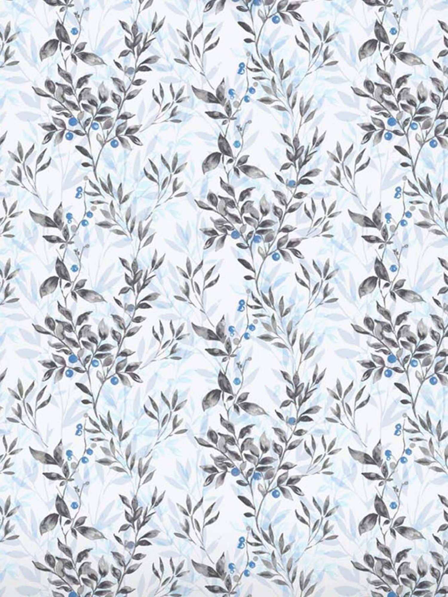 GM Blue 100% Cotton 144 TC Queen Bedsheet Set