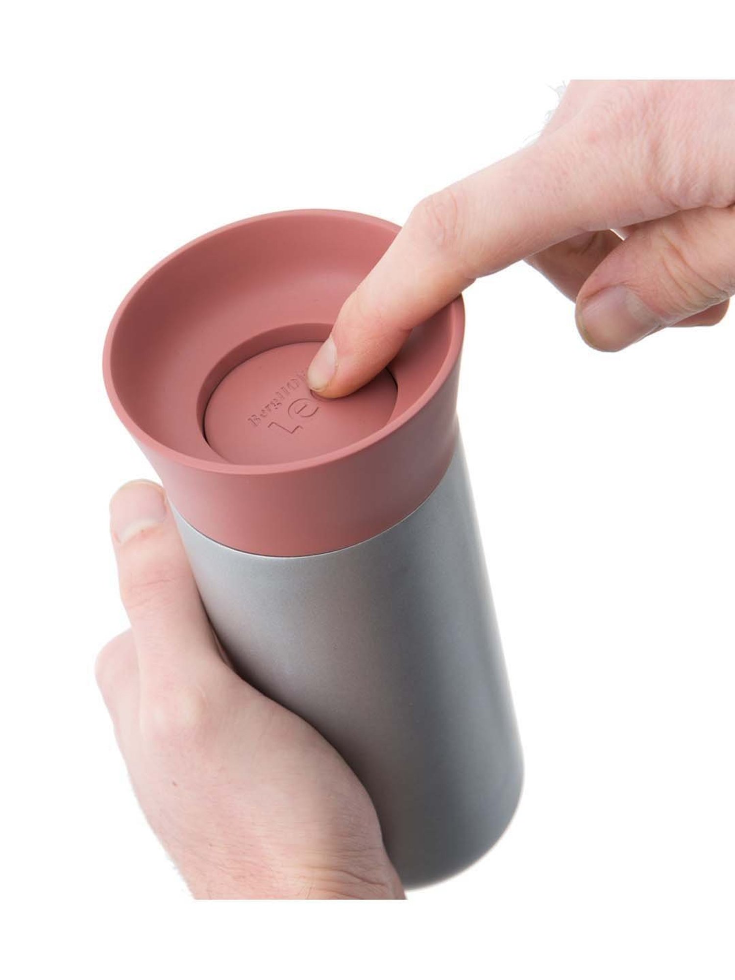 BergHOFF Leo Pink & Silver Thermal Mug (330 ml) - Set of 1